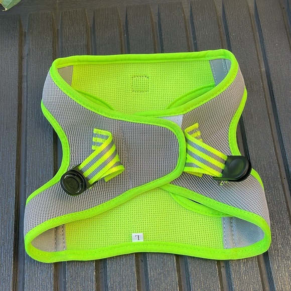 Kelly Pet - Neon Green Reflective Small Dog Harness & Leash - Picture 5 of 13
